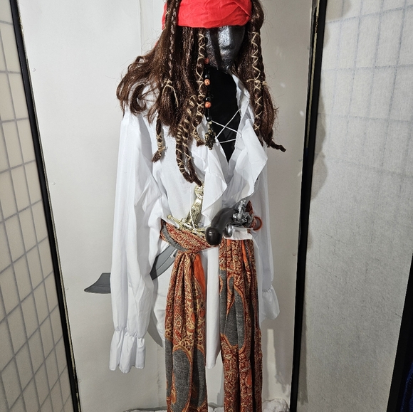 High Seas Pirate Halloween Costume Men's XL - Picture 5 of 12